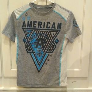 BKE Boys American Fighter short sleeve t shirt, nearly new!